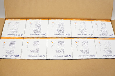 BD 305901 Safety Glide Injection Ndle 25G x 5/8 - Box of 500